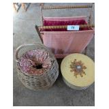 (3) Sewing Containers/Baskets