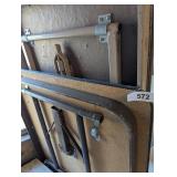 (2) Older Folding Table