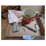 Vintage Sifter, Bottle Opener, +