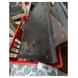 Plastic Tray w/ Picture Frames