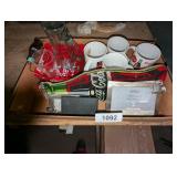 Coca-Cola Glass, Thermometer, Tray, Mugs &