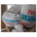 (4) New Bags Polyester Fiber Fill