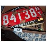 Assorted License Plates &