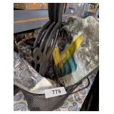 Wire Bicycle Basket & Home Decor