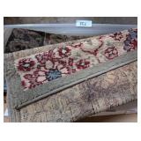 (2) Floor Runners, Wall Decor & Clock