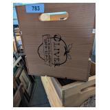 (2) Oliver Hard Cider Wood Crates