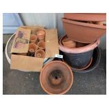 Assorted Flower Pots