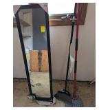 New Full Length Mirror, Broom & Mop