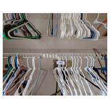 Large Quantity of Plastic Hangers &