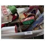 Tote [No Lid] + Christmas Supplies