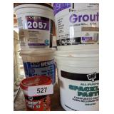 Tile Adhesive, Spackling Paste, Grout &