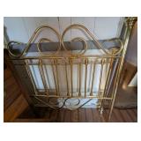 Dresher Brass Tone Headboard & Footboard
