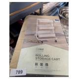 NIB Rolling Storage Cart