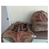 Burlap Potato Sacks