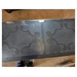 Very Heavy Coffee Table w/ Scroll Design Legs