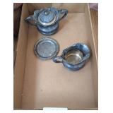 Rogers Smith Creamer & Sugar Bowl + Other
