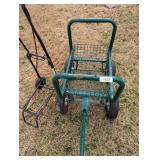 Green Garden Wagon & Suitcase Carrier