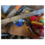 Clamps, Carpenter Square, Saw Blade, Nails &