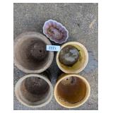 (5) Flower Pots