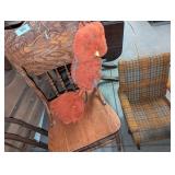 Kitchen Chair, Vintage Kids Rocker &