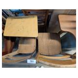 (2) Vintage School Desks