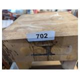 Countertop Butcher Block Cutting Board on Legs