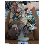 Bear Figurines & Bear Blanket