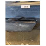 (2) Plastic Portable Folding Tables