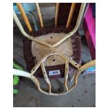 (2) Metal Kitchen Chairs