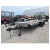 1997 Karavan Dbl Axle Flatbed Trailer w/ Ramp