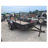 2000 H & H 5x10 Utility Trailer