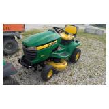 John Deere X304 Mower, All Wheel Steering