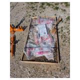 (8) 5400lb Ratchet Binders & (16) 5/16" 20