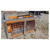 LH Skid Steer Dbl Discharge Concrete Mixer