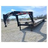 2010 Trailerman 40ft. Gooseneck Trailer