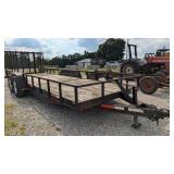 double axle 22ft Utility Trailer