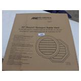 Gable Vent 22" Octagon