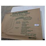 Gable Vent Round Top (22" x 32")