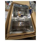 Karran SS Topmount Sink (33x22x10)