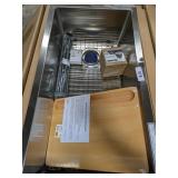 Karran SS Undermount Workstation Sink (33x18x10)