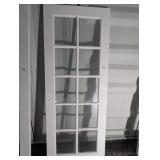 10 Lite Glass Door - 80in x 30in