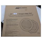 Gable Vent 22" Octagon