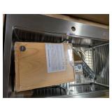 Karran SS Top Mount Workstation Sink (33x22x10)