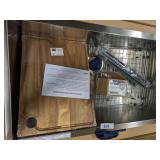 Karran SS Undermount Workstation Sink (33x18x9)