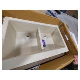 Karran Quartz Apron Front Sink (34x21-1/4x9)