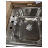 Karran SS Top Mount Sink (25x22x7.5)