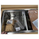 Karran SS Undermount Workstation Sink (32x18.75)