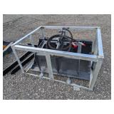 LandHonor Mini Skid Steer Grapple Bucket - 44"