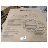 Gable Vent 22" Octagon