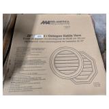 Gable Vent Round Top (22" x 32")